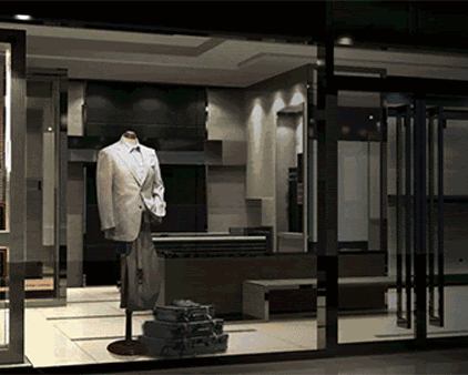 Retail Stores PDLC smart film Розничные магазины PDLC смарт-пленка