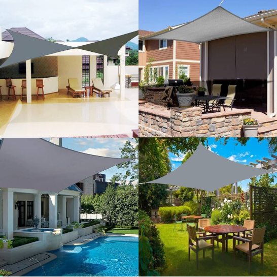 Прямоугольный солнечный тень паруса