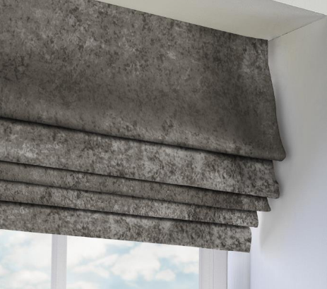 Бархатные римские жалюзи