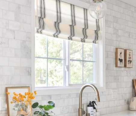 Бархатные римские жалюзи