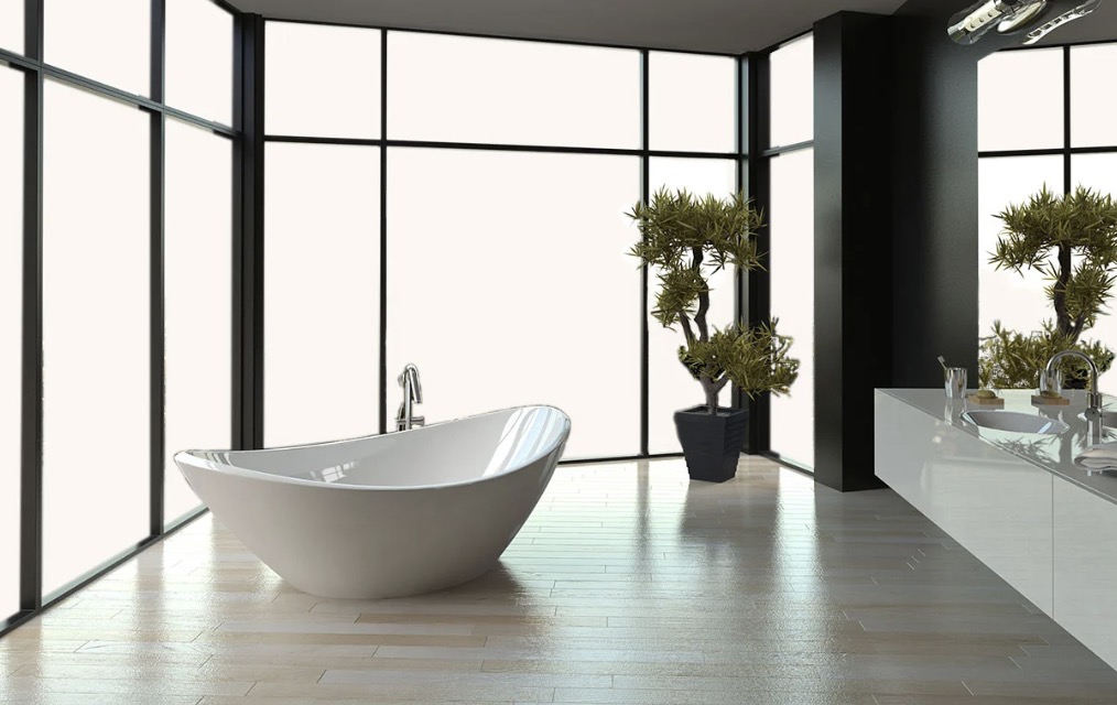 Умная пленка PDLC для ванной комнаты