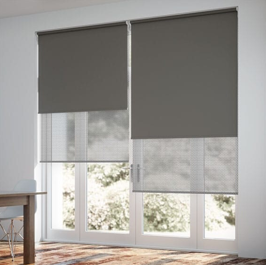 Беспроводные двойные жалюзи