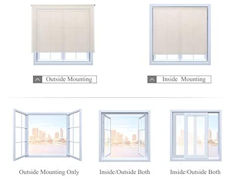 Солнечные роликовые оттенки