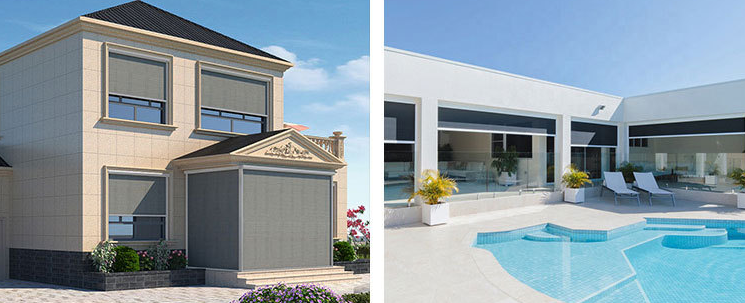 Дверные жалюзи внутреннего дворика