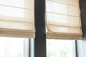 Бархатные римские жалюзи