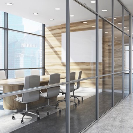 Смарт-пленка на дверях.