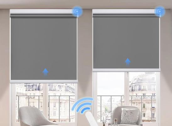 Моторизованные умные жалюзи и оттенки
