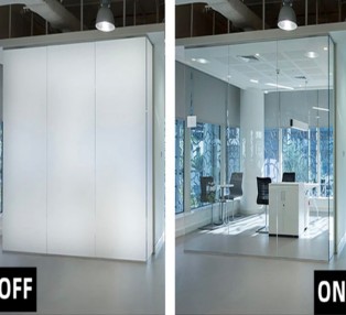 Высокопрозрачная самоклеящаяся пленка Pdlc