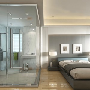 переключаемое стекло Park Square Apartments