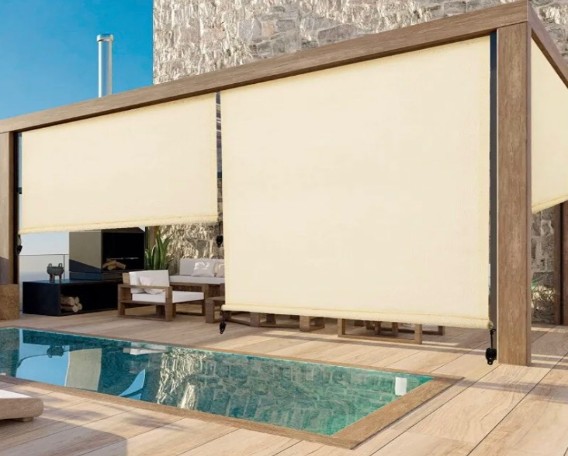 Наружные рулонные шторы