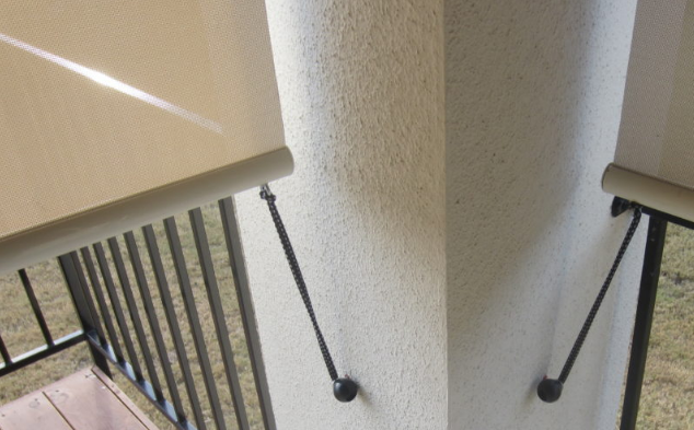 Blackout Roller Shades с боковыми дорожками 