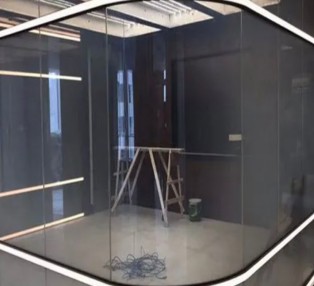 Ламинированное умное стекло