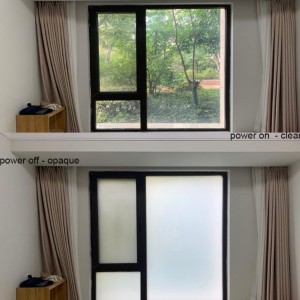 Пленка PDLC для обеспечения конфиденциальности окон